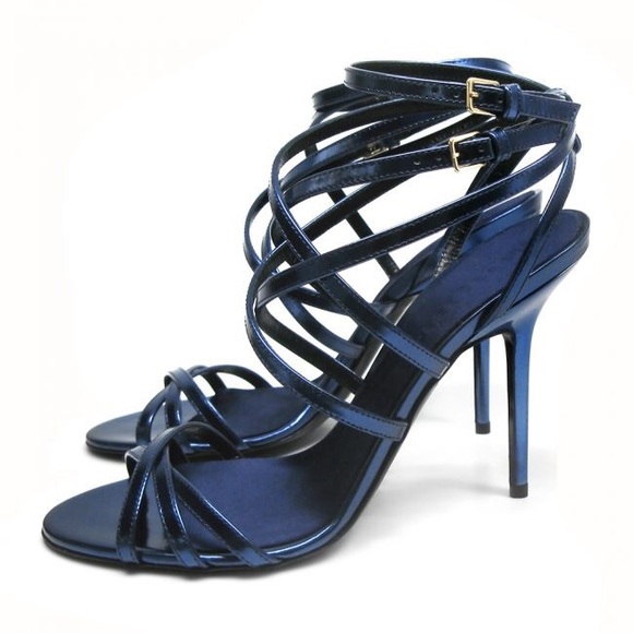 Burberry Shoes - NEW Burberry Alyssa Strappy Heels size40 NEW